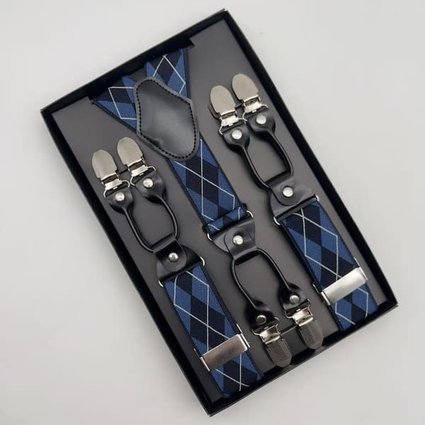 Skjorteholder for menn - 3,5 cm 6 klips (16)