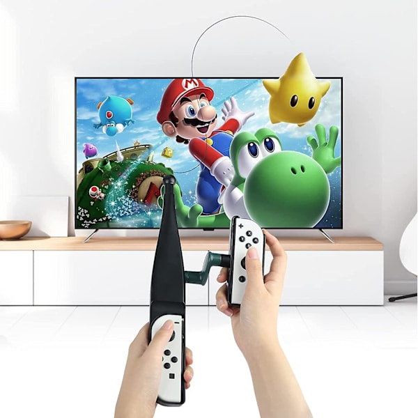 Fiskestang til Nintendo Switch & Switch Oled Joy Con Game Handle Grip Controller