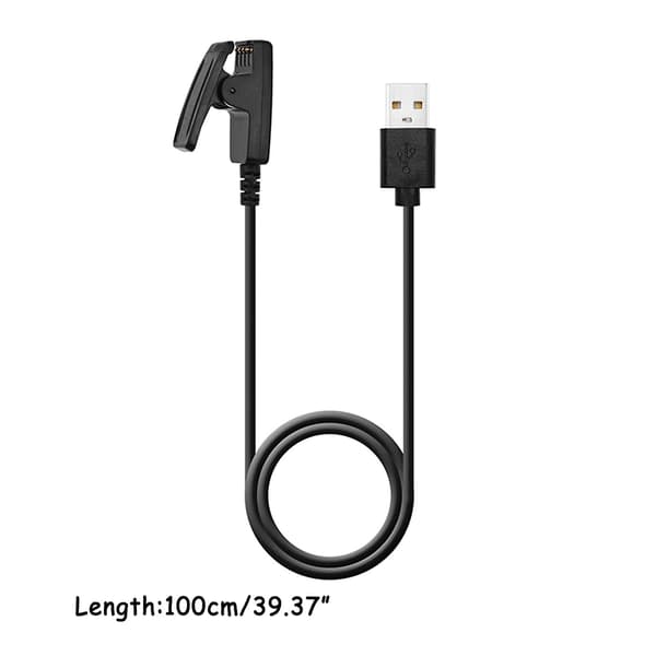 Forerunner 235 USB-klipsladekabel, ladestasjon, datakabel, hurtiglading
