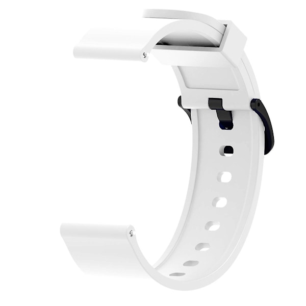 20mm Mjukt Silikon Armband för Huami Amazfit Smart Watch White A Huami Amazfit Watch