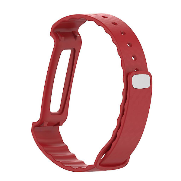 för Huawei for Honor A2 Slitstark rem Dropsäkert armband Svettsäker Loop Wristb Red