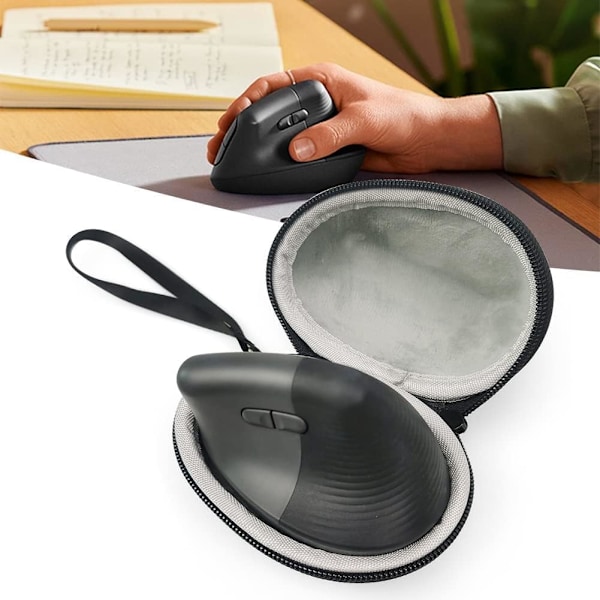 Hardt Reiseveske for Logitech Lift Vertikal Ergonomisk Mus