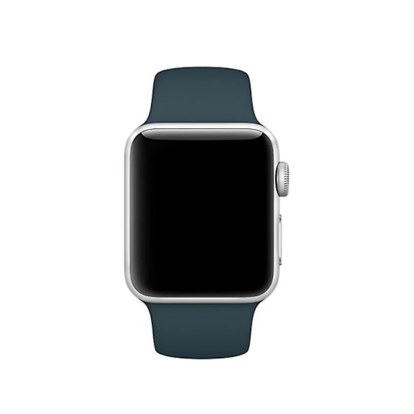 Älykäs ranneke Apple Watch -sarjoille 9/8/7 41mm/6/SE (2023)/SE(2022)/SE/5/4 40mm/3/2/1 38mm Dark green P Apple Watch Series 9 4