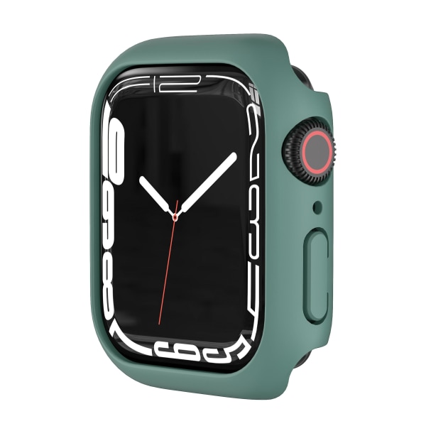 Case Apple Watch cover 41mm 45mm 44mm 40mm 44mm Lisävarusteet PC suojapuskuri Iwatch Series 6 Se 5 4 3 7 8 42mm 38mm case 41mm series 7 8 green