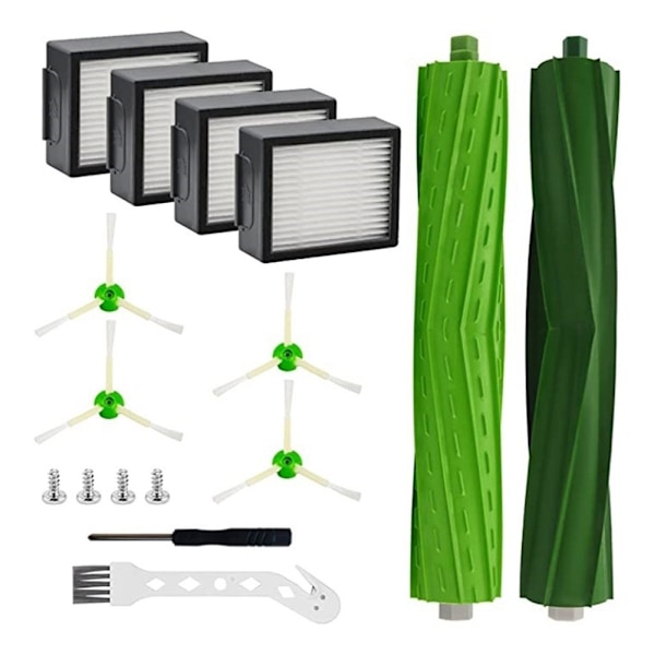 Korvaava lisävarustesarja Irobot Roomba I8 I8+ I7 I7+ I6 I6+ I4 I3 I3+ Plus J7 E5 -malleille (15 osaa)