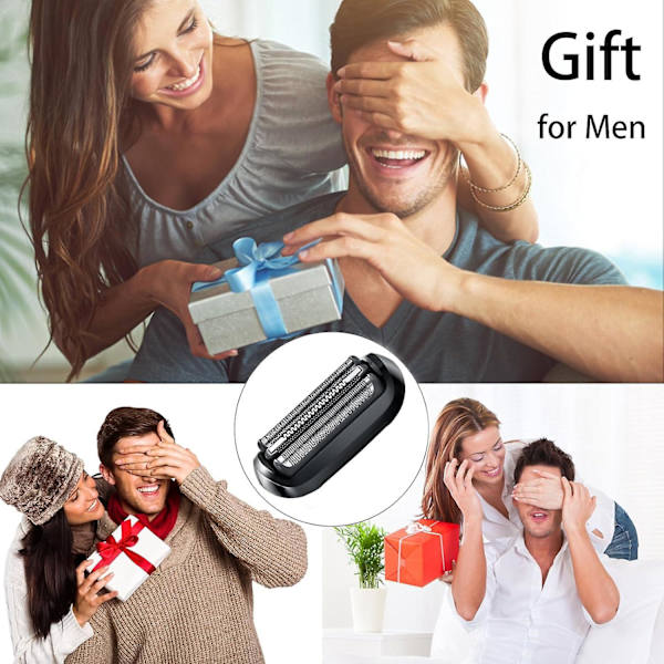 53b Sähköparranajokoneen vaihtopää Braun Series 5 ja Series 6, 53b Electric Foil & Cutter Vaihda terä märkä ja kuiva 2Pcs