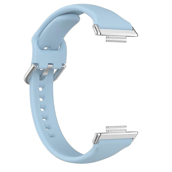 Silikonarmband med snabbkoppling för Huawei Watch Fit 2, sportarmband, ersättningsarmband Light blue, Baby Blue N Huawei Watch Fit 2