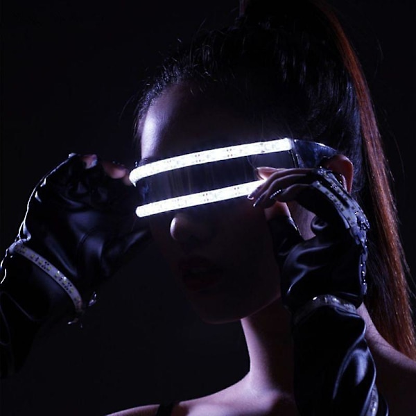 Kreative Led Briller Laser Briller Til Natklub Performers Led Briller Fest Dans Glødende Led Maske Rave Briller Betterlifefg
