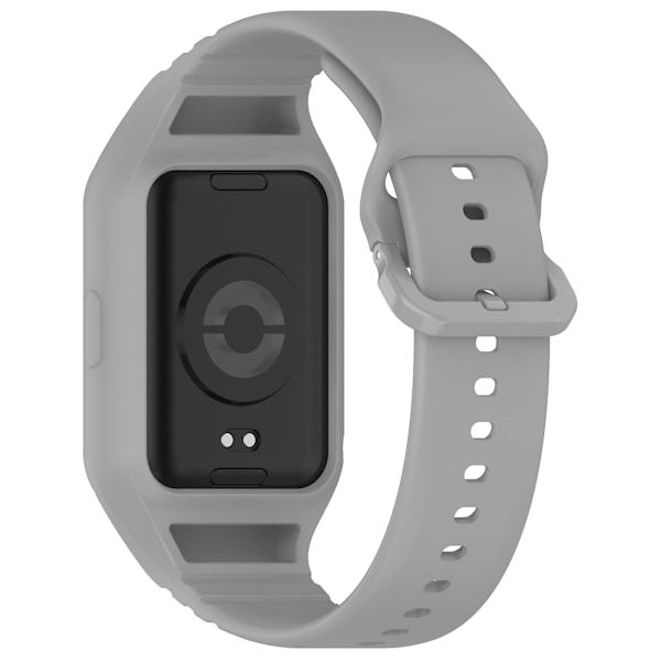For Xiaomi Smart Band 8 Pro - Lett justerbar klokkestropp - Fleksibel silikonarmbånd Grey