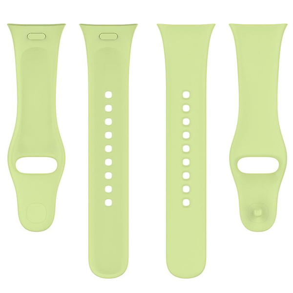 Silikone urrem til Xiaomi Redmi Watch 3/Mi Lite Watch 3 blød rem hurtigudløser urrem Green