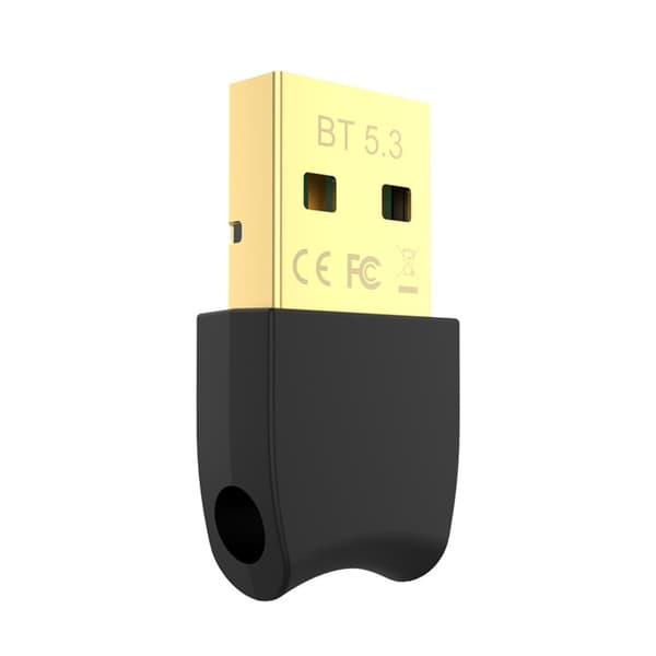 Bluetooth 5.3 USB-sovitin, Plug & Play Mini Dongle -lähetin