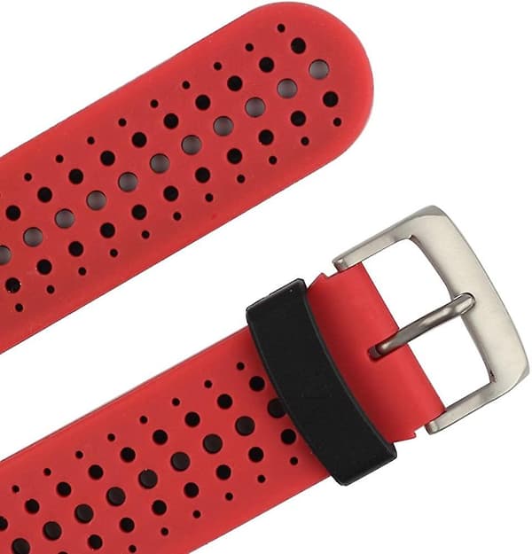 Erstatningsrem til smart-ur til Garmin Forerunner 220/230/235/620/630/735xt/235 Lite Red-Black
