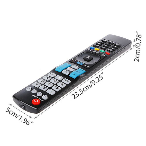 Fjärrkontroll för Smart TV, ersättning för AKB73756565 3D för Smart Apps TV