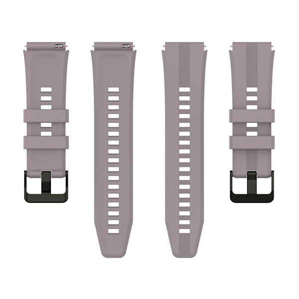 For Honor Watch GS 4 Pehmeä Silikoni Ranneke 22mm Vaihdettava Ranneke - Tummanvihreä Purple