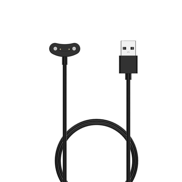 För Ticwatch Pro 3 Usb-laddare Cradle Smartwatch Power Adapter Dock Stand Svart