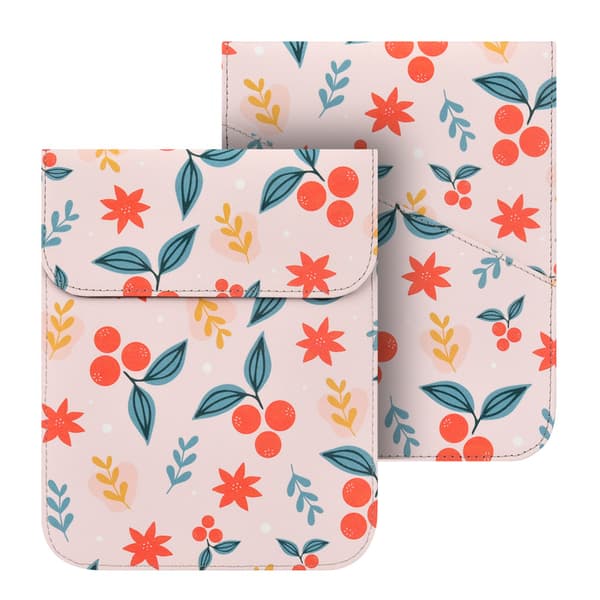 Etui til 7\" E-læser Cover Magnetisk Lukning (Kirsebær) Cherry