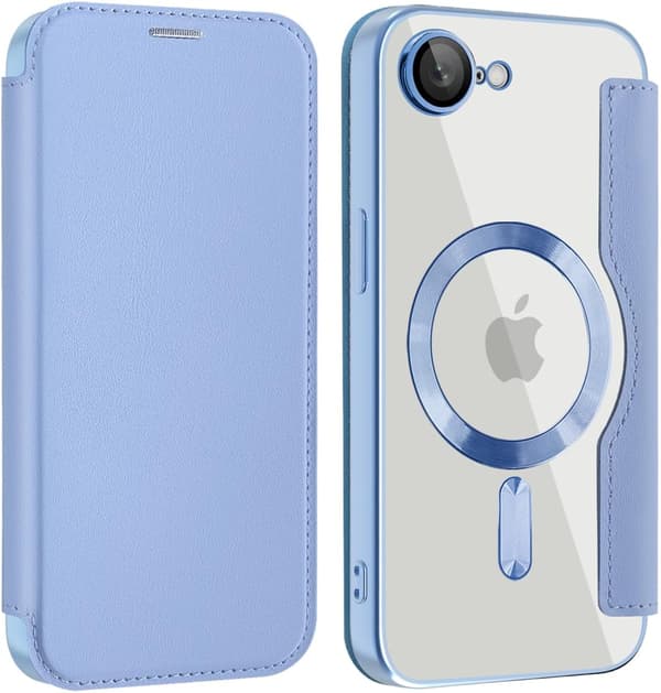 Etui til iPhone 16E / SE4 2025 kompatibel med Magsafe (blå)