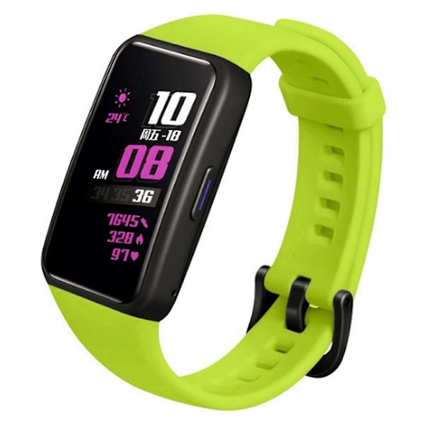 Tpu Sport Rem för Huawei Band 6 / Band 6 Pro / Honor Band 6 Lime