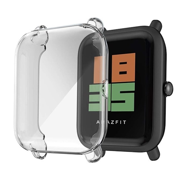 Passar för Amazfit Bip Skyddande Fodral Transparent