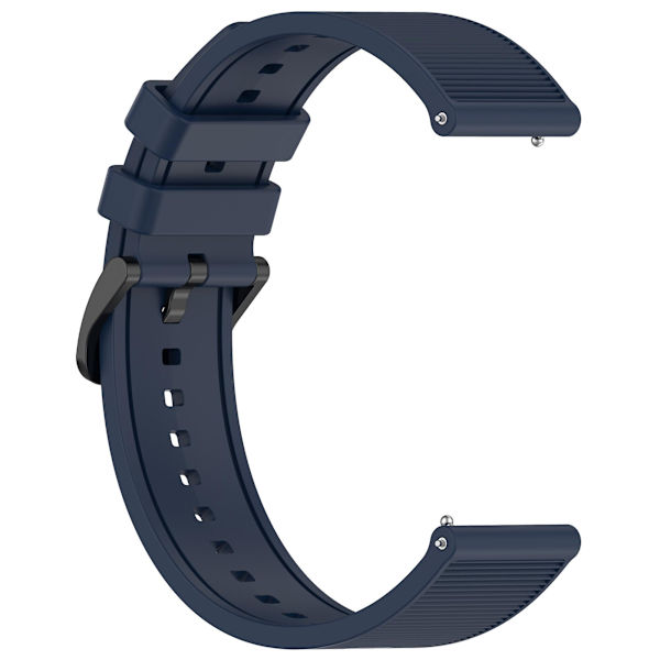 Til Huawei Watch GT 4 / Garmin Venu 2 Watch Band 22mm Blødt Silikone Rem Navy Blue