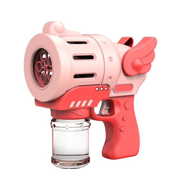 Utendørs bobleblåsende leker pistolform spennende brukt gave belønning barn Pink