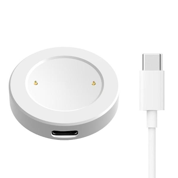 Laddkabel Power Fäste Laddningssladd Stativ för Watch 4/GS3 White Split