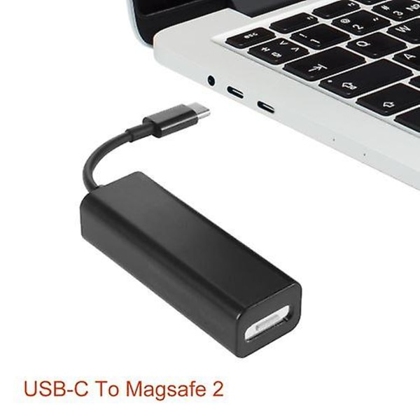 USB C Type-c - Magsafe 2 -sovitin 45w 60w 85w magneettinen T-kärki / L-kärki lähtövirran power Macbook Pro 12 13 15 Ac1931