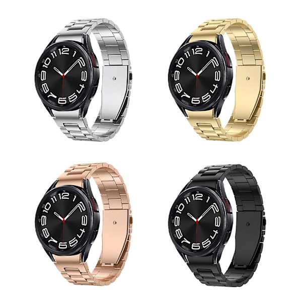 Andningsbart band för Watch 6 22mm Slitstark Loop Smartwatch Fashionabelt armband Tyrant gold