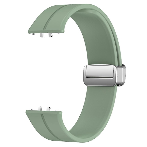 Ersättningsarmband i mjuk silikon till Samsung Galaxy Fit3 med magnetiskt viklås Grey Green