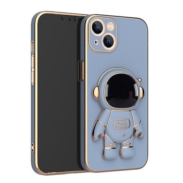 Astronaut Folding Stand Case Cover For iPhone 12 Mini Blue