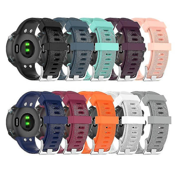 Mjukt silikonarmband för Garmin Swim 2 Ersättningsurband Smart A01