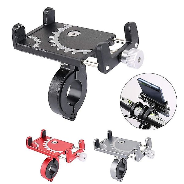 Justerbar mobiltelefonhållare Styre Clip Stand Gps Mount Bracket Rack För Xiaomi M365 Pro Elektrisk skoter Tillbehör