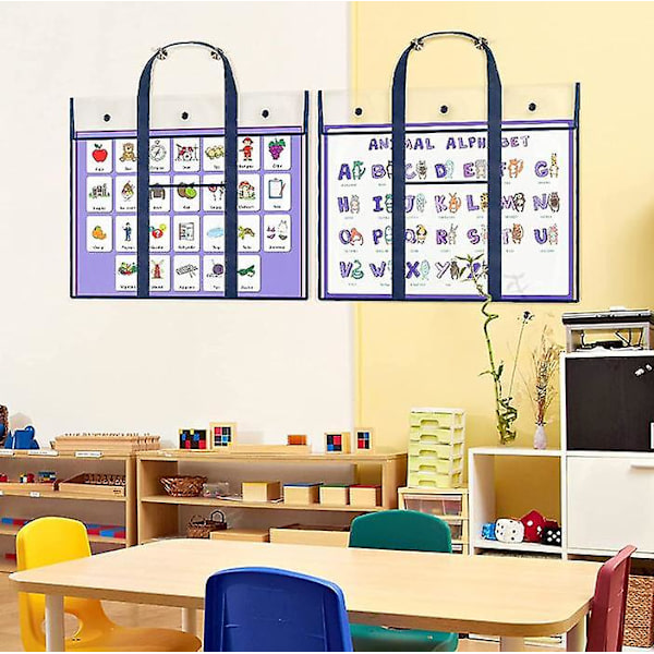 Pvc Plakat Opbevaringspose Kunst Portfolio Organizer