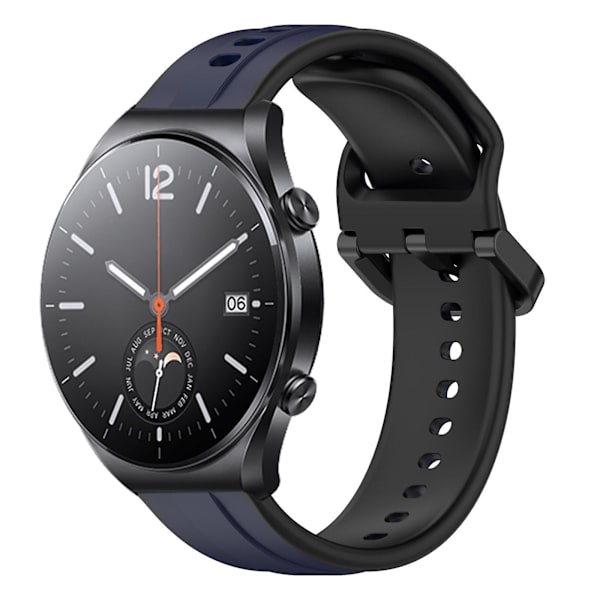 Konvex Loop Silikonrem för Xiaomi MI Watch S1 Midnight Blue Black
