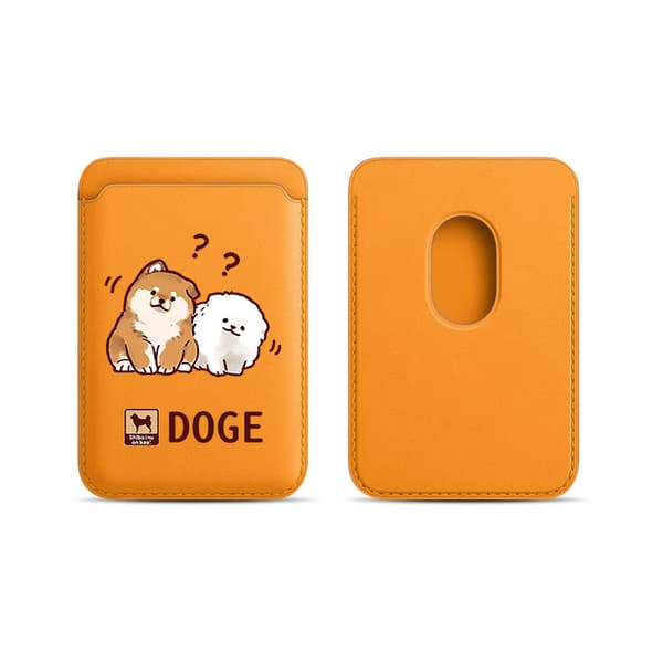 Unisex-lompakko, Magsafe Puppy -korttipidike Orange