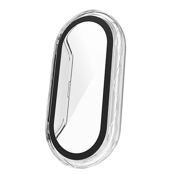 Watch Hard Case för Mi-Band 8 Screen Bumper-Shell Protector-Stötsäkert hölje Transparent