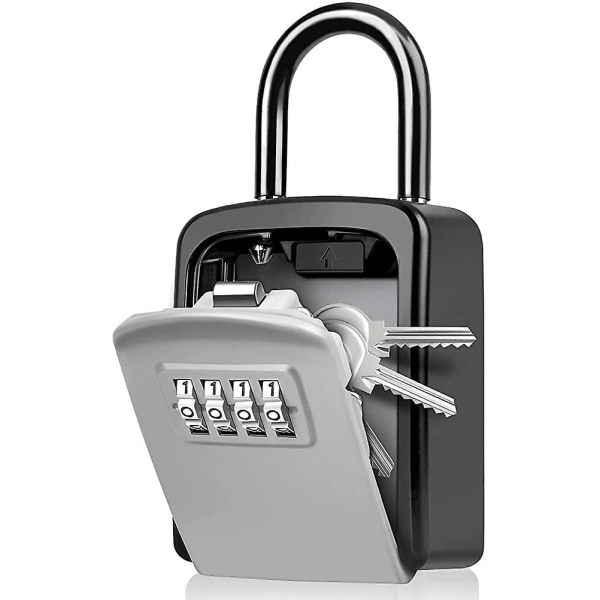 Turva-avainlaatikko, avainlaatikko koodilla [säänkestävä] [irrotettavalla sakkelilla]