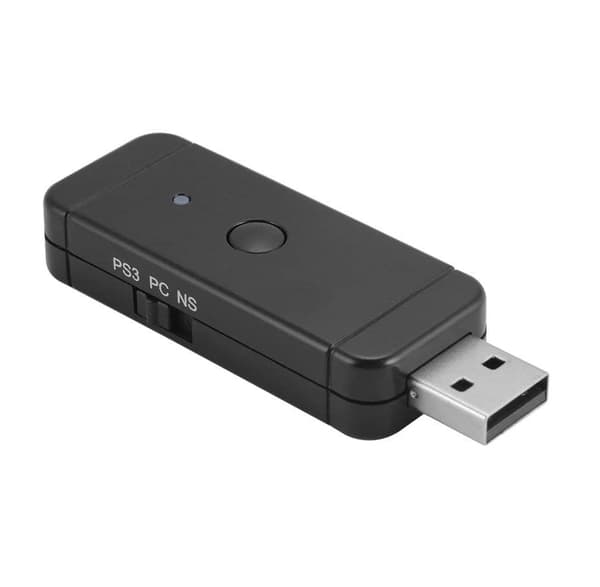 Adapterkonverterare för trådlös kontroll för PS4/PS5/Nintendo Switch/Xbox One/Wii U-kontroller