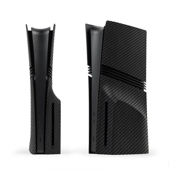 Etui til PS5 Pro Cd-drev version, Matte sideplader udskiftningstilbehør (kompatibel, kulfibernet)