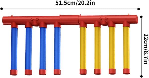 Reaktionsträningspinne, snabbgreppsmaskin (tvåspelarstrid)