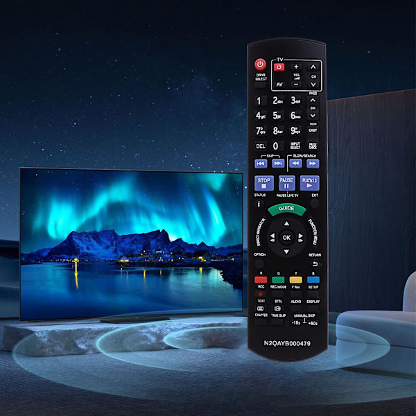 Dmr-bw780 N2qayb000479 N2qayb000475 Fjärrkontroll för Panasonic Blu-ray Disk Recorder