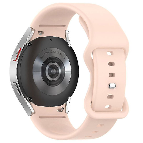 Samsung Galaxy Watch 4/Watch 4 Classic -rannekke 20 mm, rannekoru perhoslu soljella Pink, Pink B Samsung Galaxy Watch4