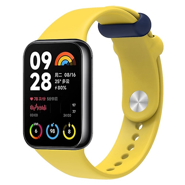 10 stk. til Xiaomi Smart Band 8 Pro urrem silikoneholder løkke urrem fastgørelsesring Ocean blue Xiaomi Smart Band 8 Pr