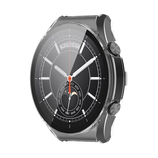 Sopii Xiaomi Watch S1 -älykellolle, suojakotelo Transparent White