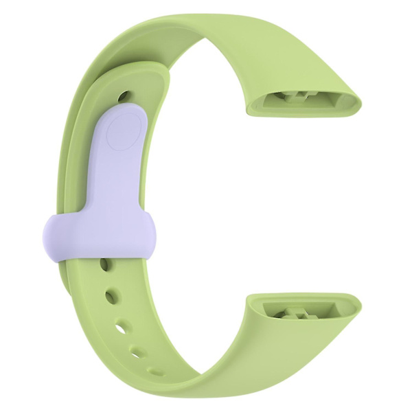 Xiaomi Redmi Watch 3 -rannekke, pehmeä silikoniranneke painonappikiinnityksellä Purple, Lime Purple C Xiaomi Redmi Watch 3
