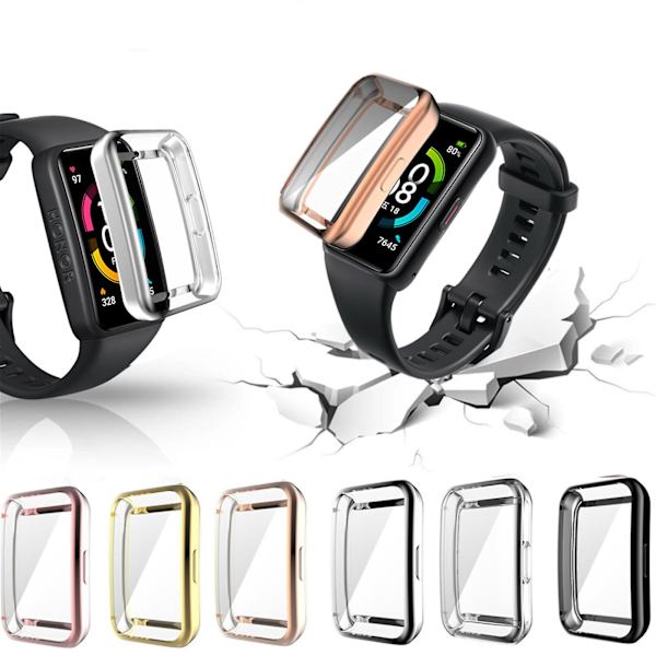 TPU cover för Smart Watch Case för Huawei B Silver
