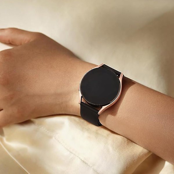 20 mm silikonklockarmband för Samsung Galaxy Watch6 Classic 43 mm / 47 mm Purple