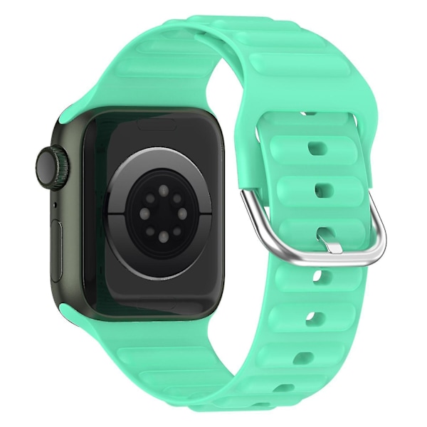 Håndledsremme til Apple Watch Ultra 49mm/SE/SE (2022) 44mm/Serie 8/7 45mm/6/5/4 44mm/3/2/1 42mm Wave Green, Green G Apple Watch Ultra 49mm