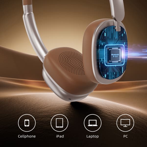 True Wireless Bluetooth-hörlurar - H30, brusreducering, Hifi Stereo (svart)