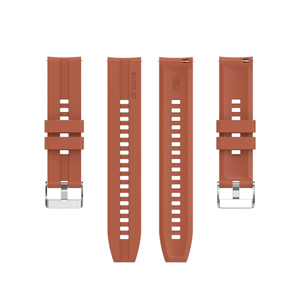 Huawei Watch GT 2 42mm:n ranneke hopeasoljella Orange